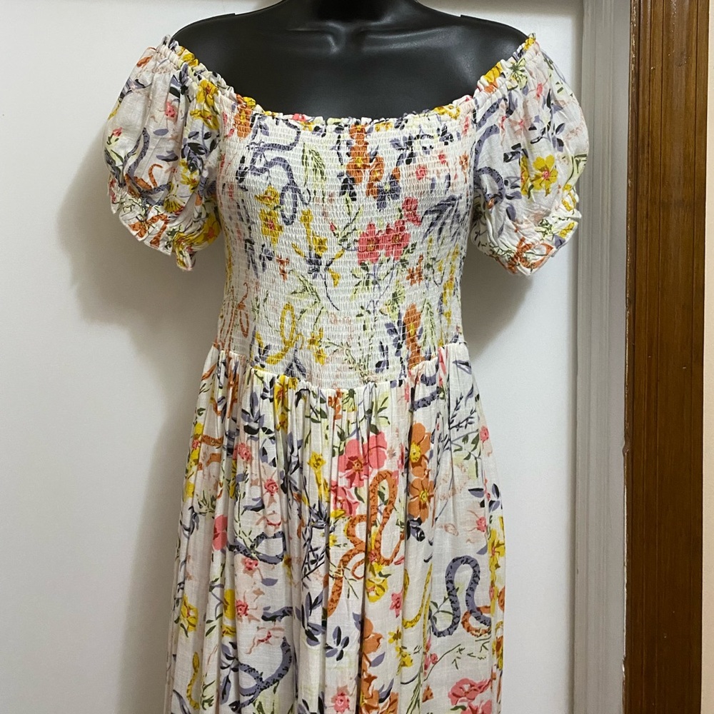 AQUA Floral sundress